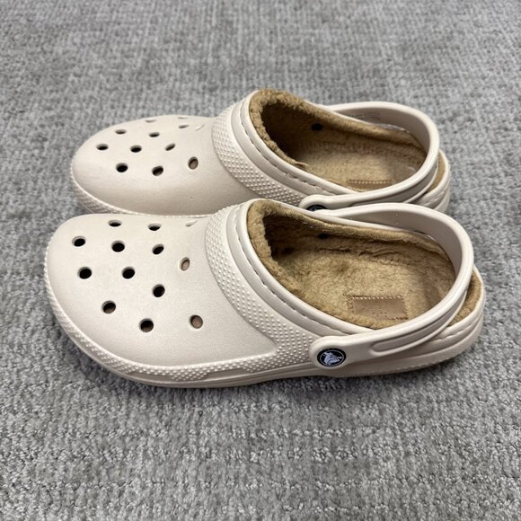 Crocs Slip On Shoes Beige Women’s Size 10 - Picture 8 of 9